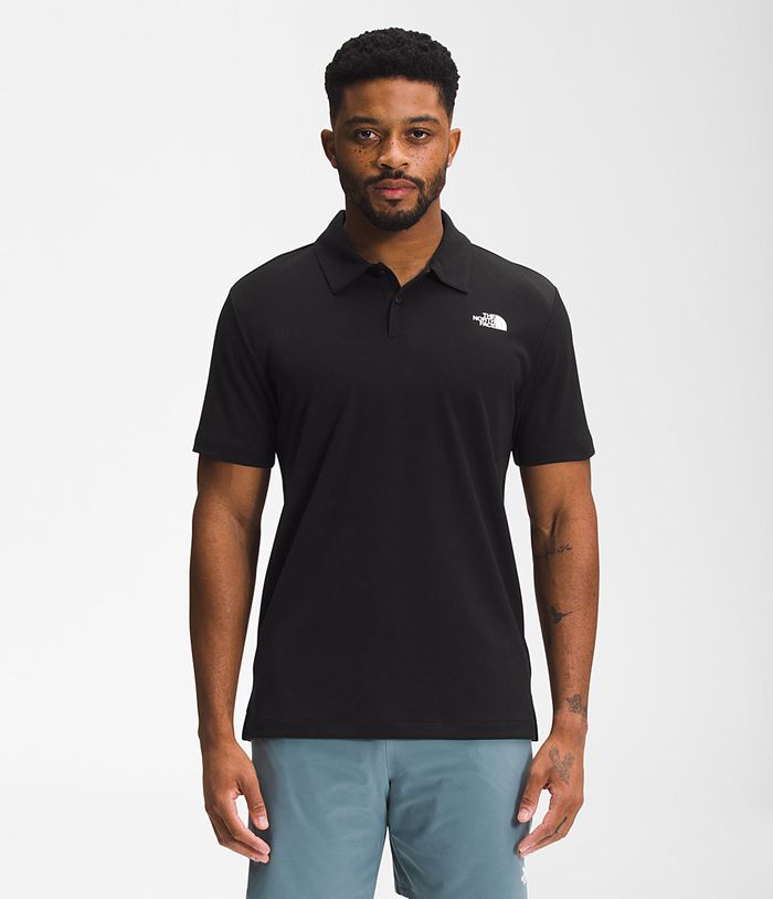 Camiseta The North Face Hombre Negras Wander Polo 19267OKYG